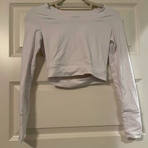 Kathy Jane long sleeve crop top
